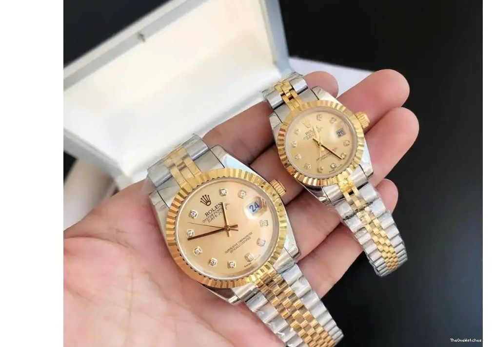 28mm MY8215 Jub YG Dia GDF Rolex SS Datejust Gold - 36 0403